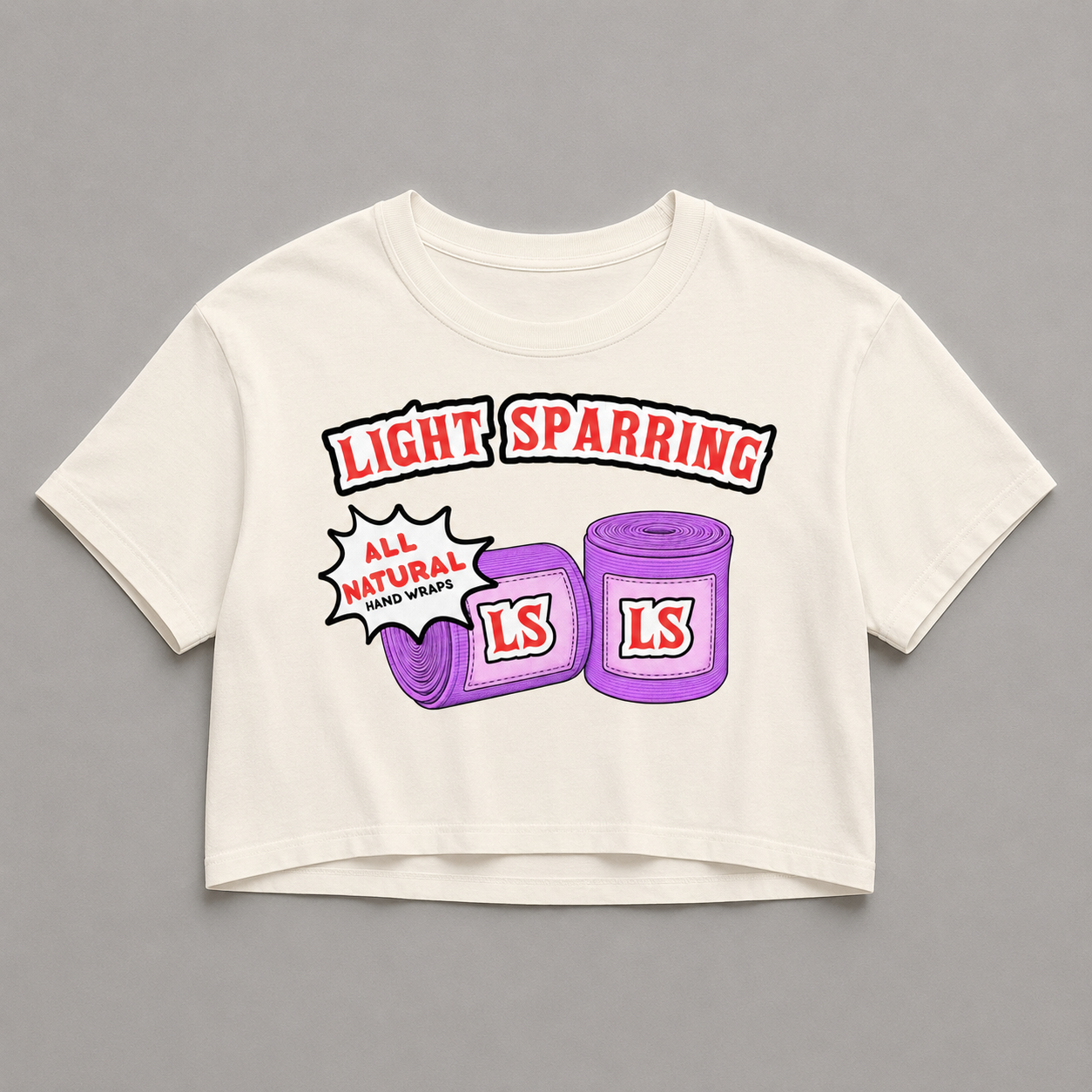 Bad Habits "Handwraps" Women’s crop top