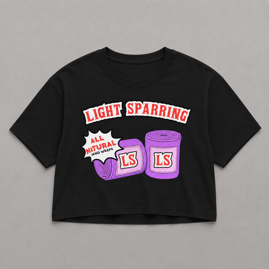 Bad Habits "Handwraps" Women’s crop top