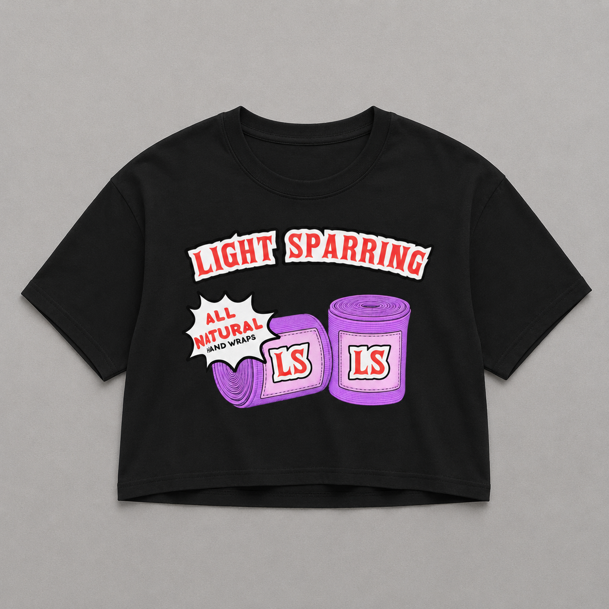 Bad Habits "Handwraps" Women’s crop top