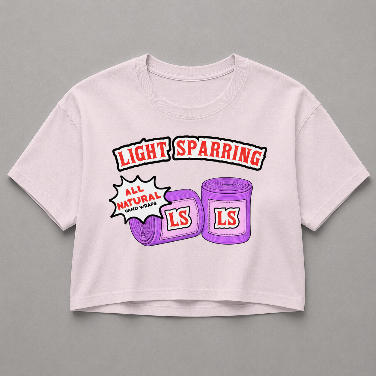 Bad Habits "Handwraps" Women’s crop top