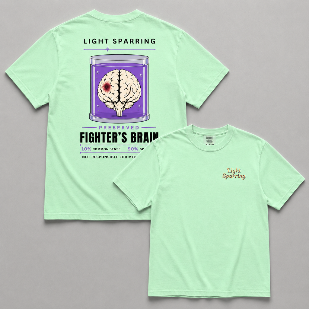 Fighters Brain  Heavyweight T-Shirt