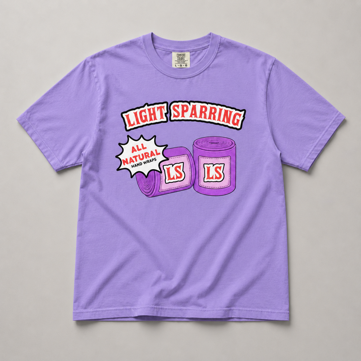 Bad Habits, Hand Wraps, heavyweight t-shirt